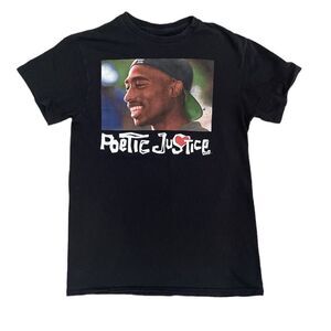 RIPPLE Junction Men’s Small Black Poetic Justice Tee